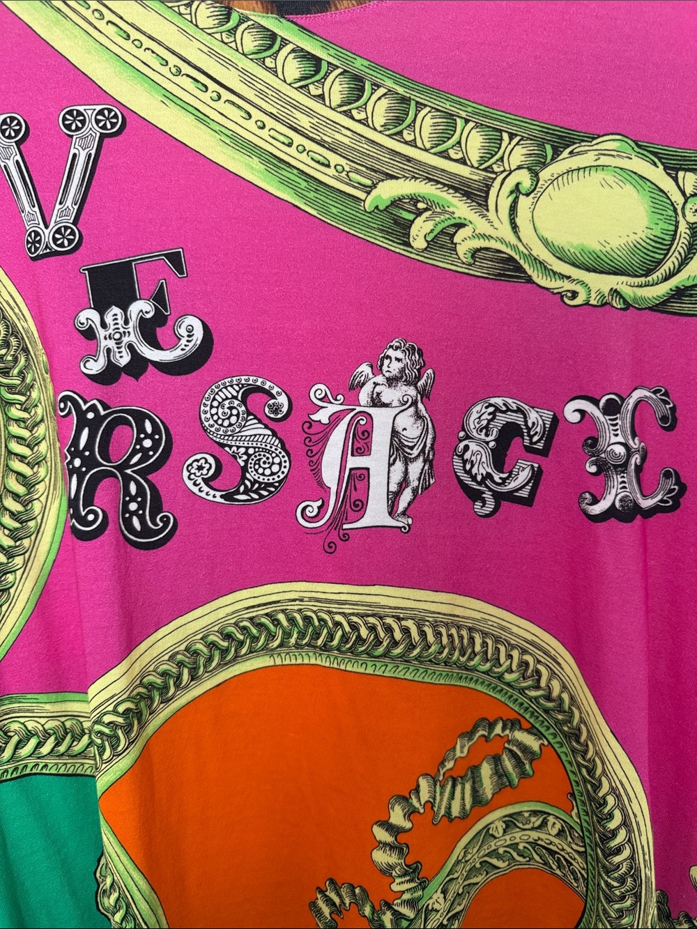Versace Flamboyant Logo Tee (Medium) - Picture 8 of 9